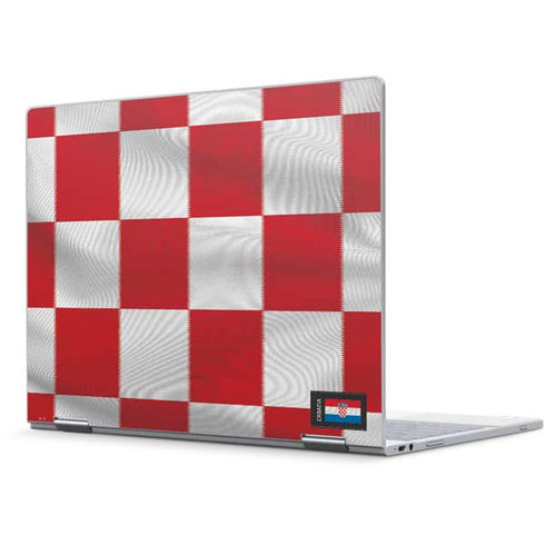 Croatia Soccer Flag Pixelbook Skin